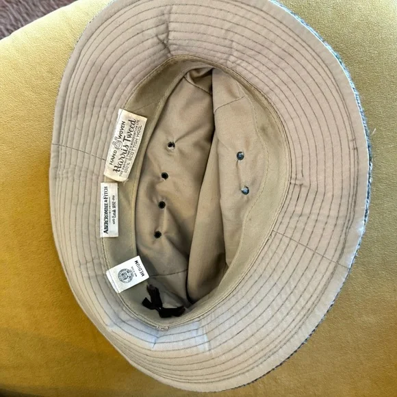 Abercrombie and Fitch Harris Tweed Scottish Wool Hat - Picture 7 of 9